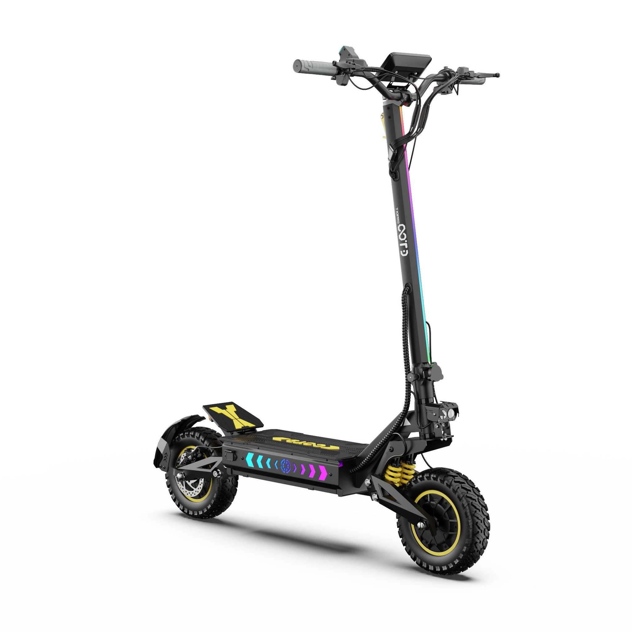 Voir la diapositive 5 : OOTD Trottinette électrique OOTD T10 PRO, double moteur, batterie 52 V 23,4 Ah