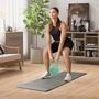 Voir la diapositive 2 : HOMCOM Kettlebell 8kg - haltère avec poignée antidérapante pour fitness musculation cardio, vert