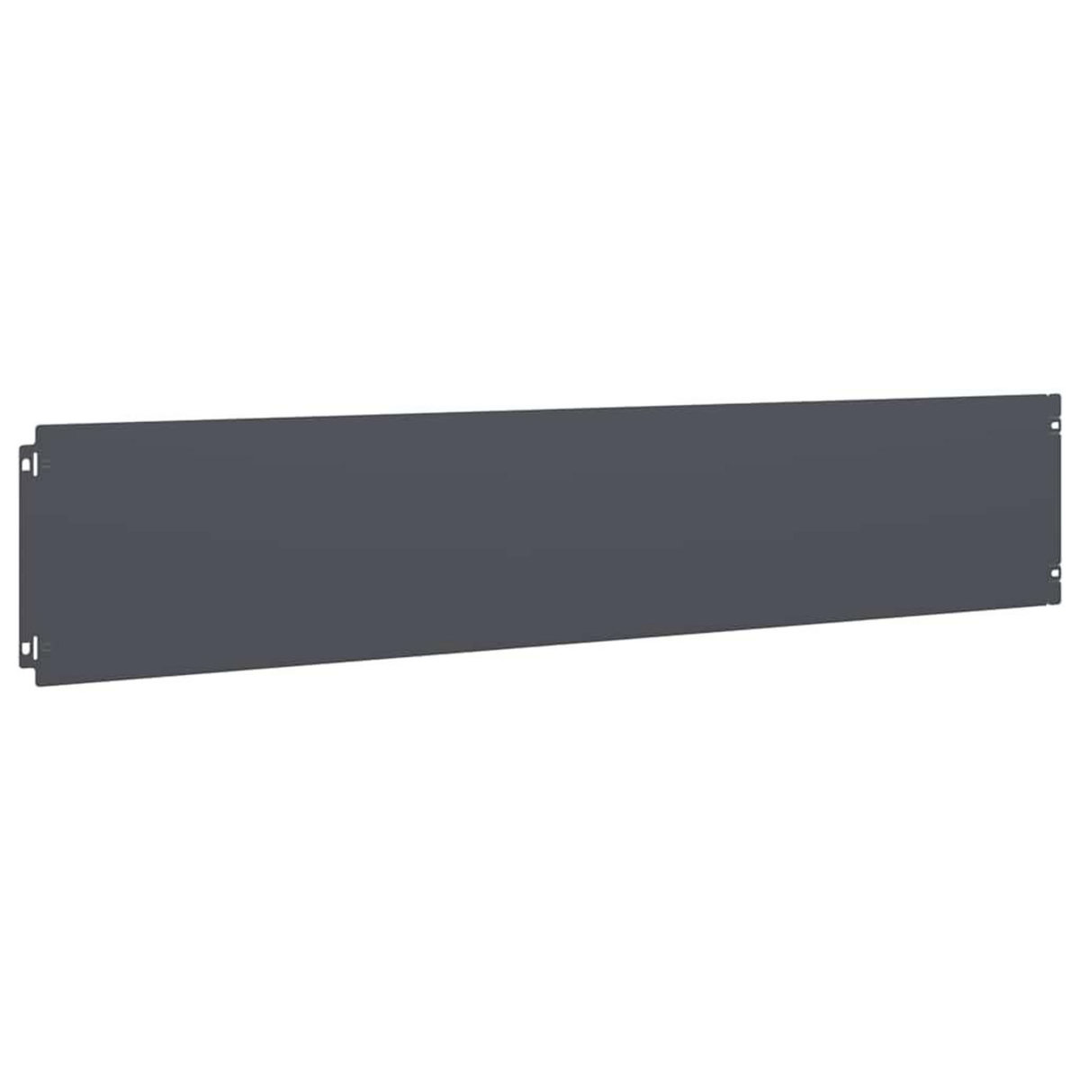 VIDAXL Bordures pelouse 10pcs anthracite 20x103cm acier lamine a froid