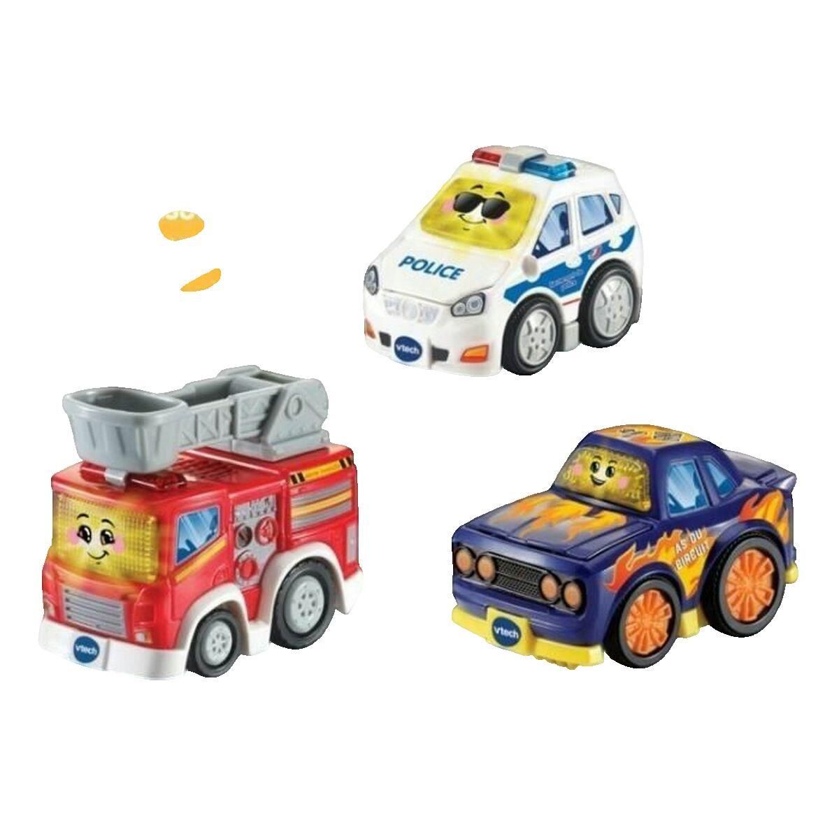 VTECH Coffret Trio de Véhicules VTech Tut Tut Bolides Série Pro