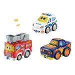 VTECH Coffret Trio de Véhicules VTech Tut Tut Bolides Série Pro