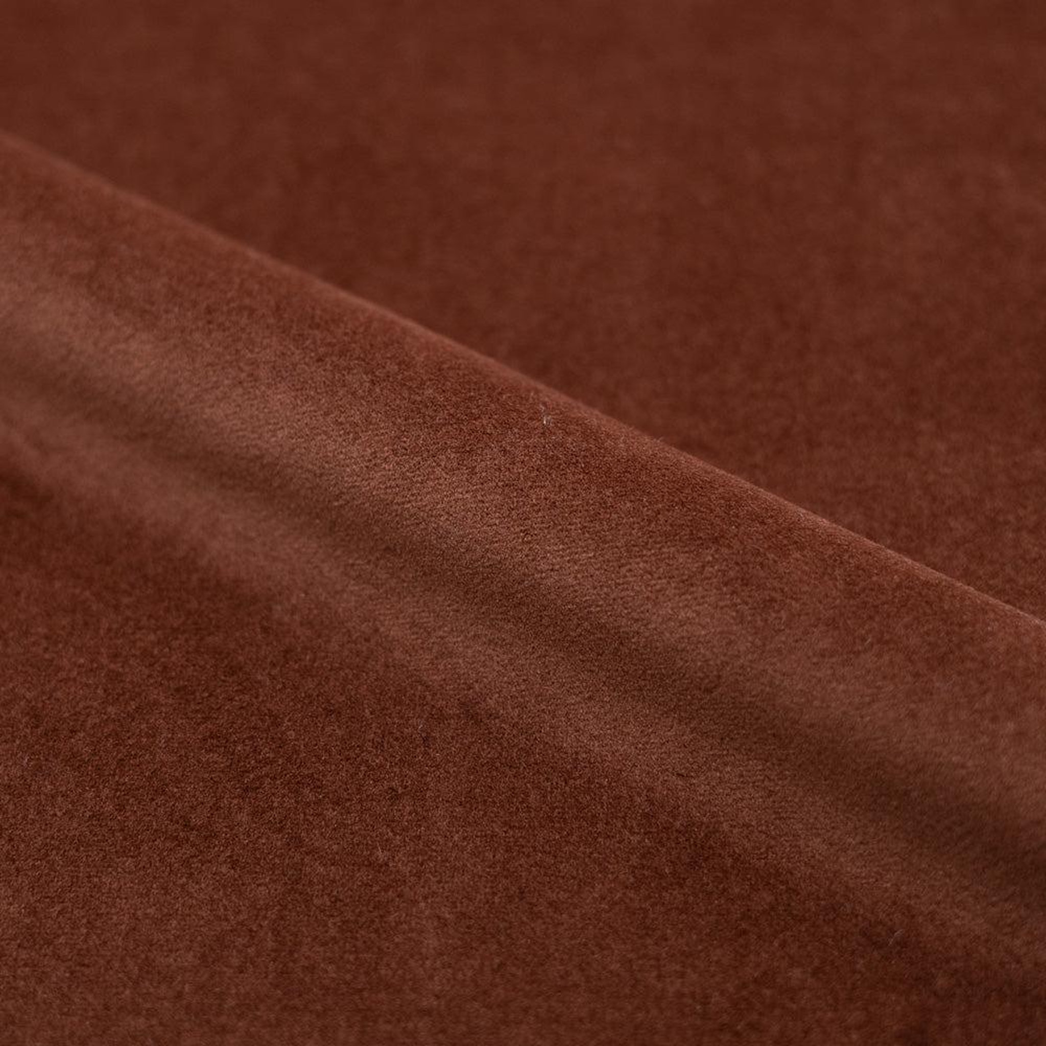 Voir la diapositive 3 : MAISON PAVANE Fauteuil pivotant en velours rouge brique-ysé