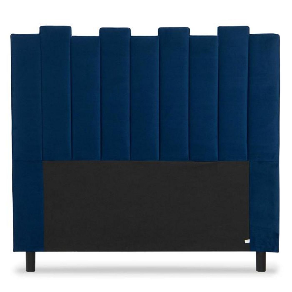 Paris Prix Tête de Lit en Velours Design  Kenty  140cm Bleu