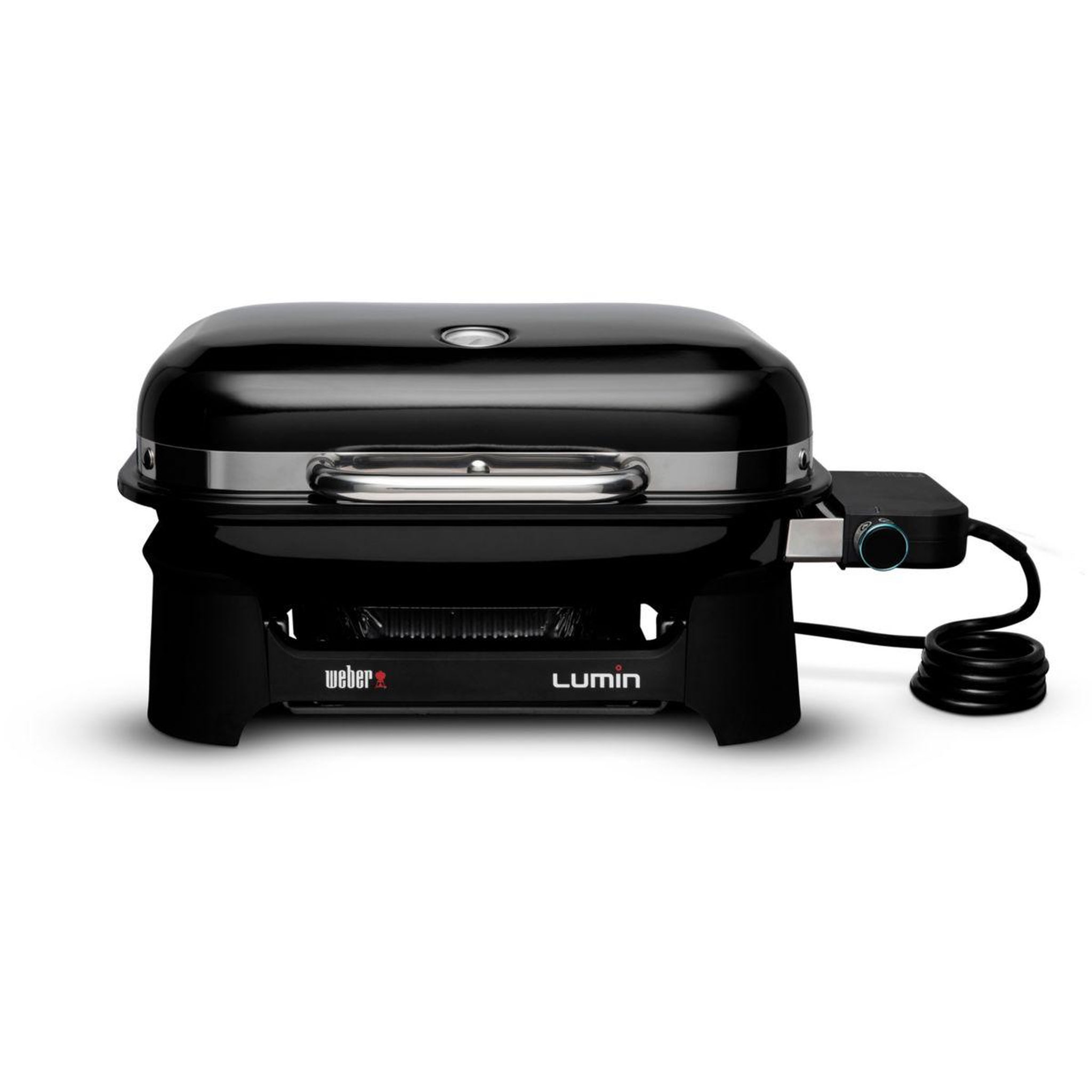 Voir la diapositive 1 : Weber Barbecue électrique Lumin Compact Black à poser, 43x28 cm