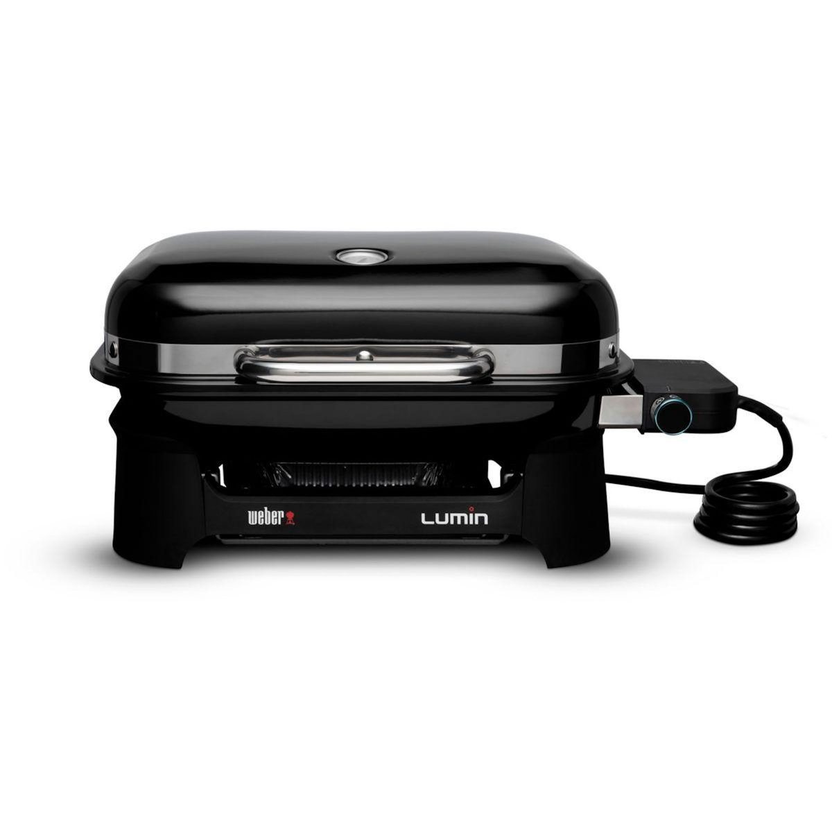 Weber Barbecue électrique Lumin Compact Black à poser, 43x28 cm