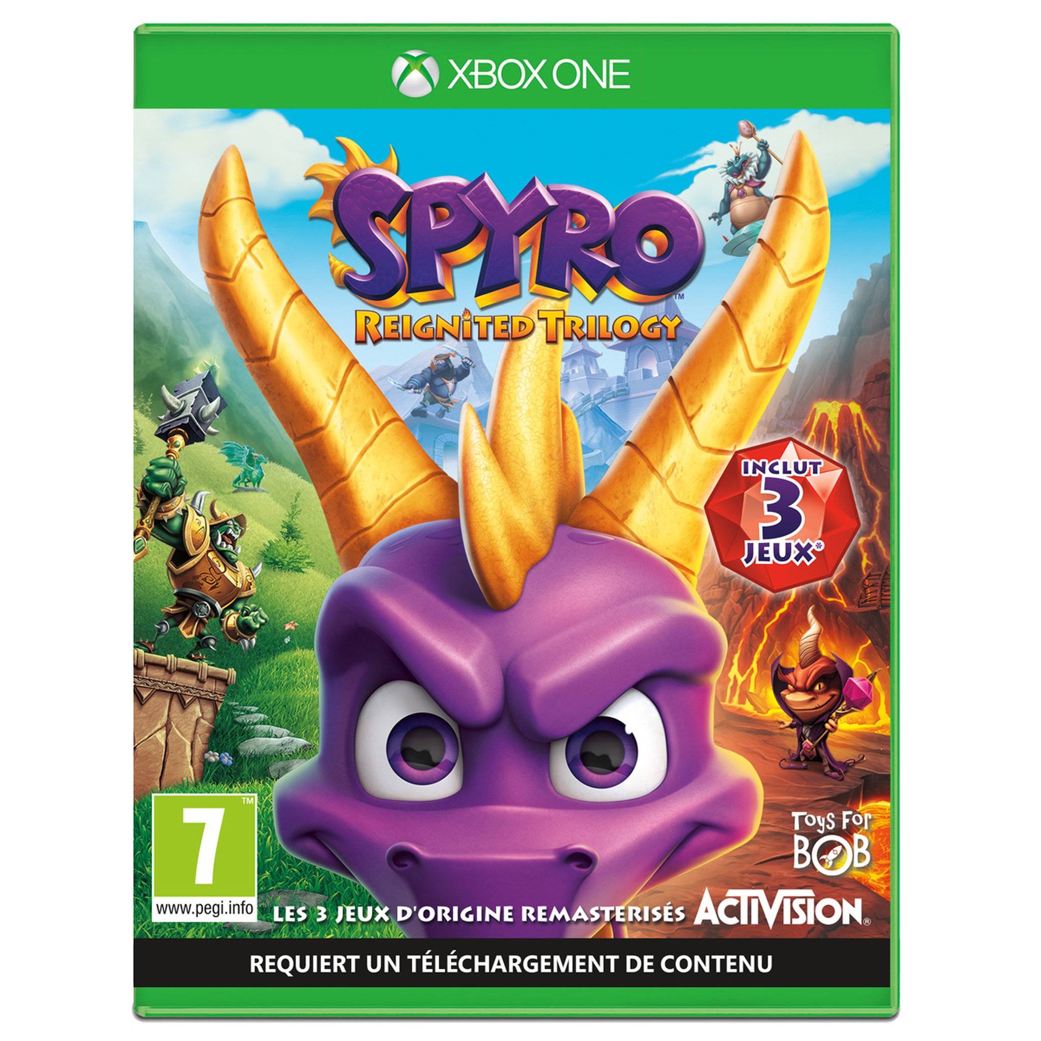 Voir la diapositive 1 : Spyro Reignited Trilogy Xbox One