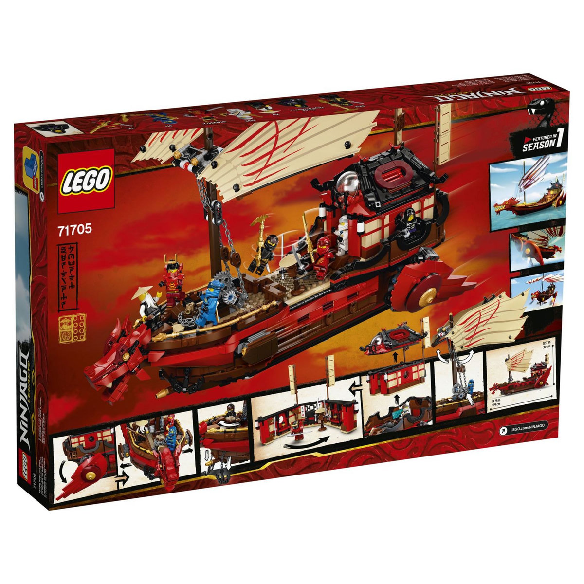 LEGO Ninjago 71705 Le QG des ninjas