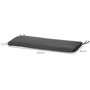 Voir la diapositive 3 : OUTSUNNY Coussin matelas assise pour banc de jardin balancelle canapé 2 places - déhoussable - dim. 110L x 46l x 5H cm - polyester gris