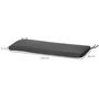 Voir la diapositive 3 : OUTSUNNY Coussin matelas assise pour banc de jardin balancelle canapé 2 places - déhoussable - dim. 110L x 46l x 5H cm - polyester gris