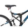 Voir la diapositive 4 : BACHINI Vélo 26'' - VTT 26'' - Modèle  BACHINI  Tout Suspendu - 18 Vitesses - Transmission Shimano ( Dérailleurs, roue libre & Poignées )  - Freins V-Brake Aluminium