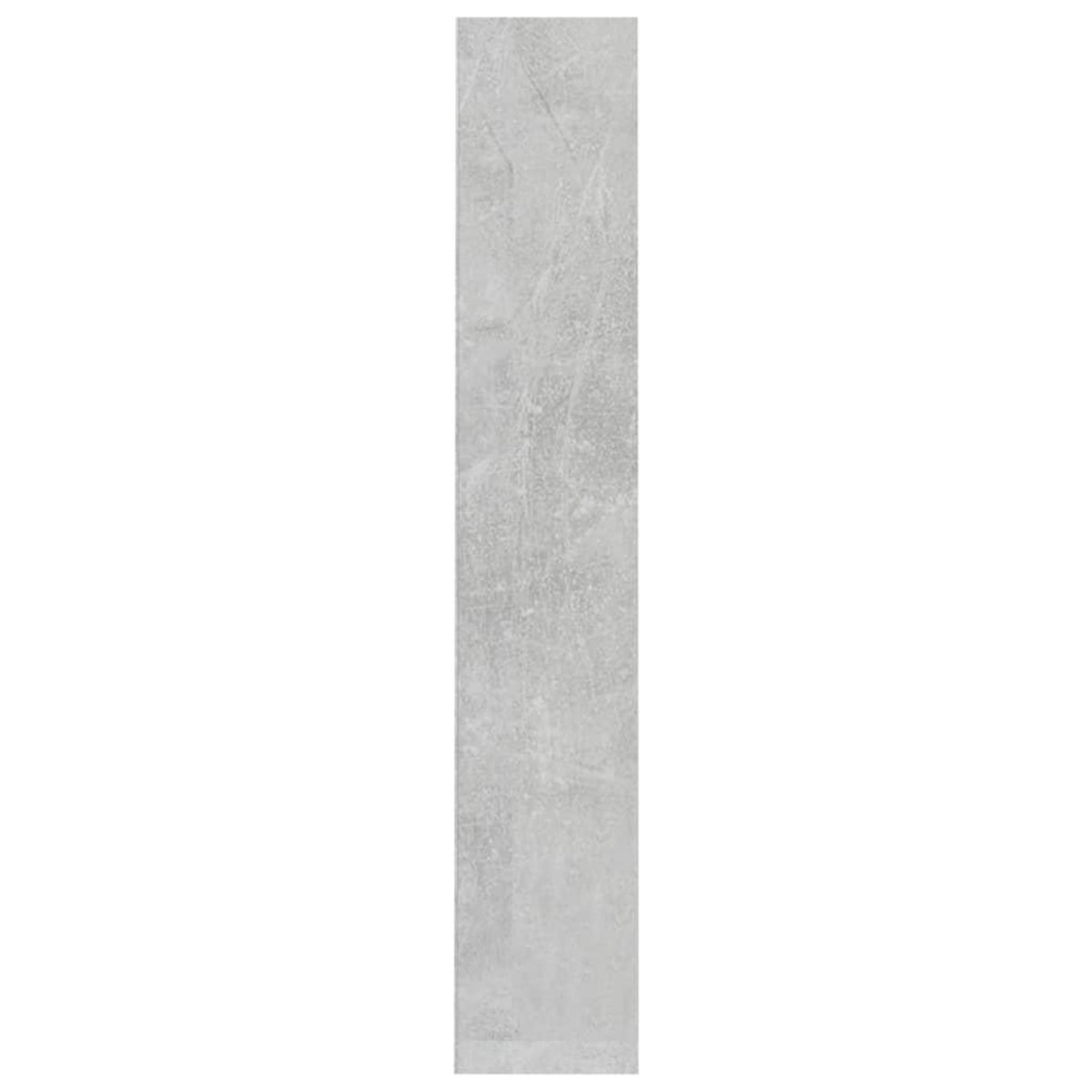VIDAXL Armoires a CD 2 pcs Gris beton 21x16x93,5 cm Bois d'ingenierie