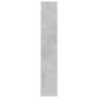 Voir la diapositive 5 : VIDAXL Armoires a CD 2 pcs Gris beton 21x16x93,5 cm Bois d'ingenierie