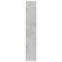 Voir la diapositive 5 : VIDAXL Armoires a CD 2 pcs Gris beton 21x16x93,5 cm Bois d'ingenierie