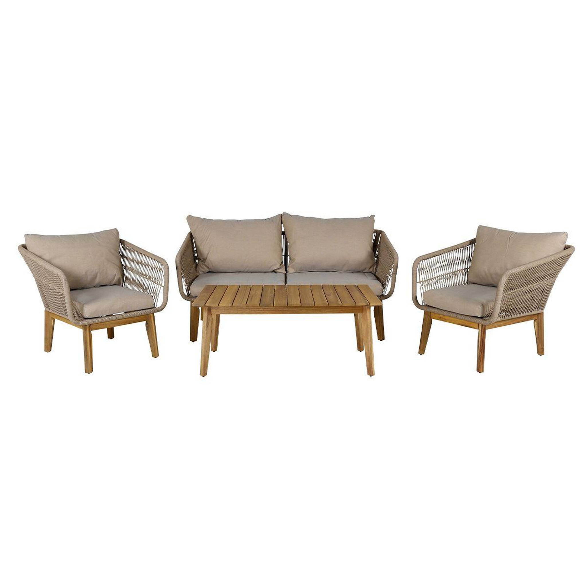 Paris Prix Salon de jardin en bois  chania  164cm beige