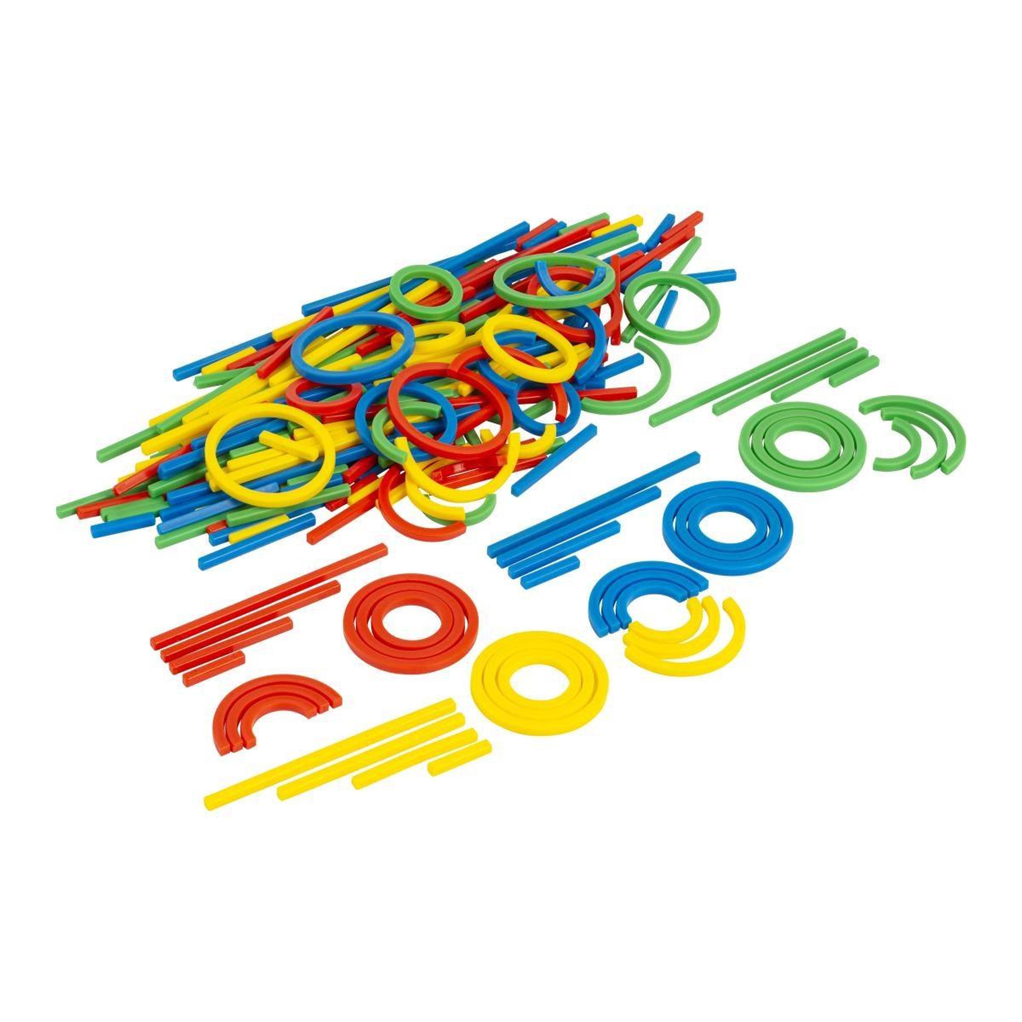 EDUCO Fröbel - anneaux et bâtonnets — 248 éléments — FRÖBEL.