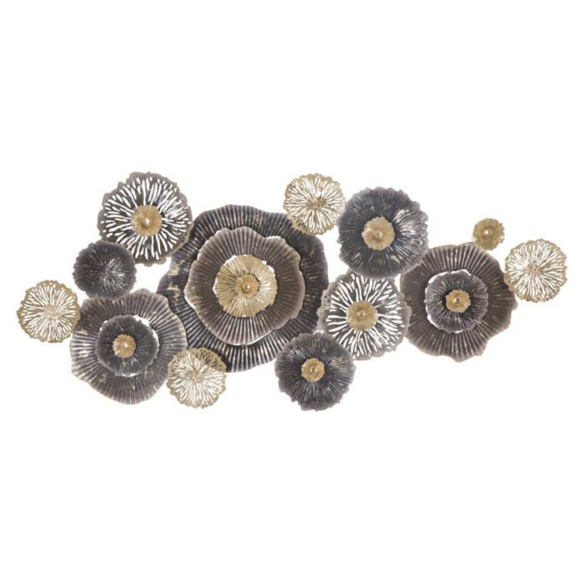 Paris Prix Décoration Murale en Métal  Browny  167cm Multicolore