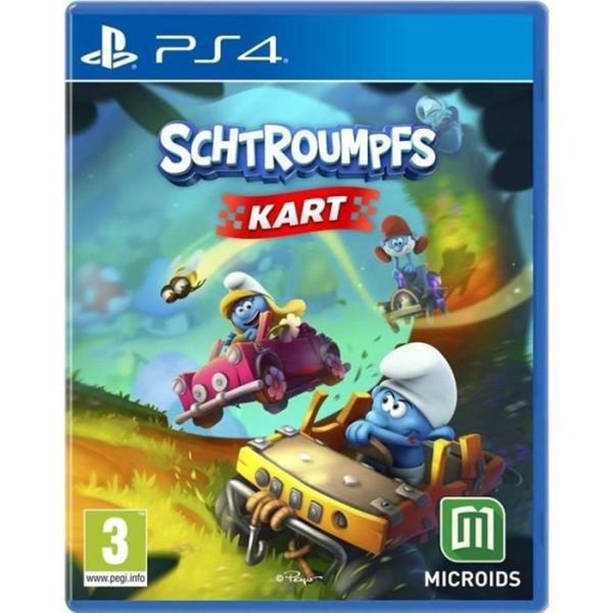 MICROIDS Schtroumpfs kart - jeu ps4