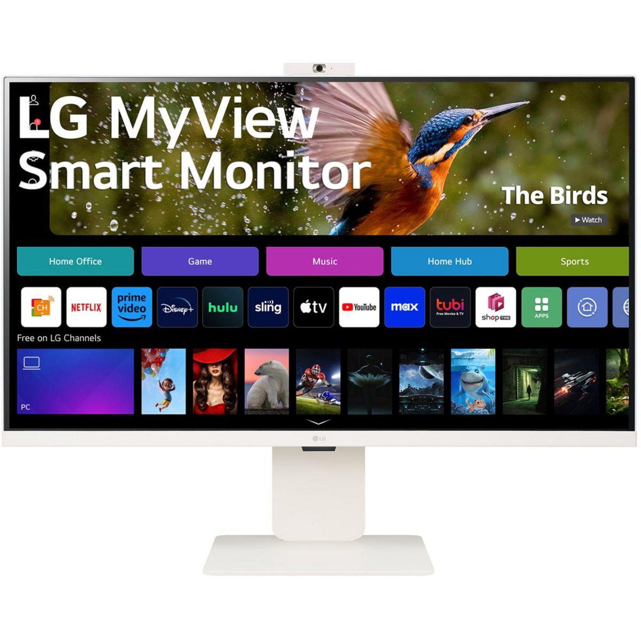 Voir la diapositive 2 : LG Ecran PC 4K 32SR85U-W