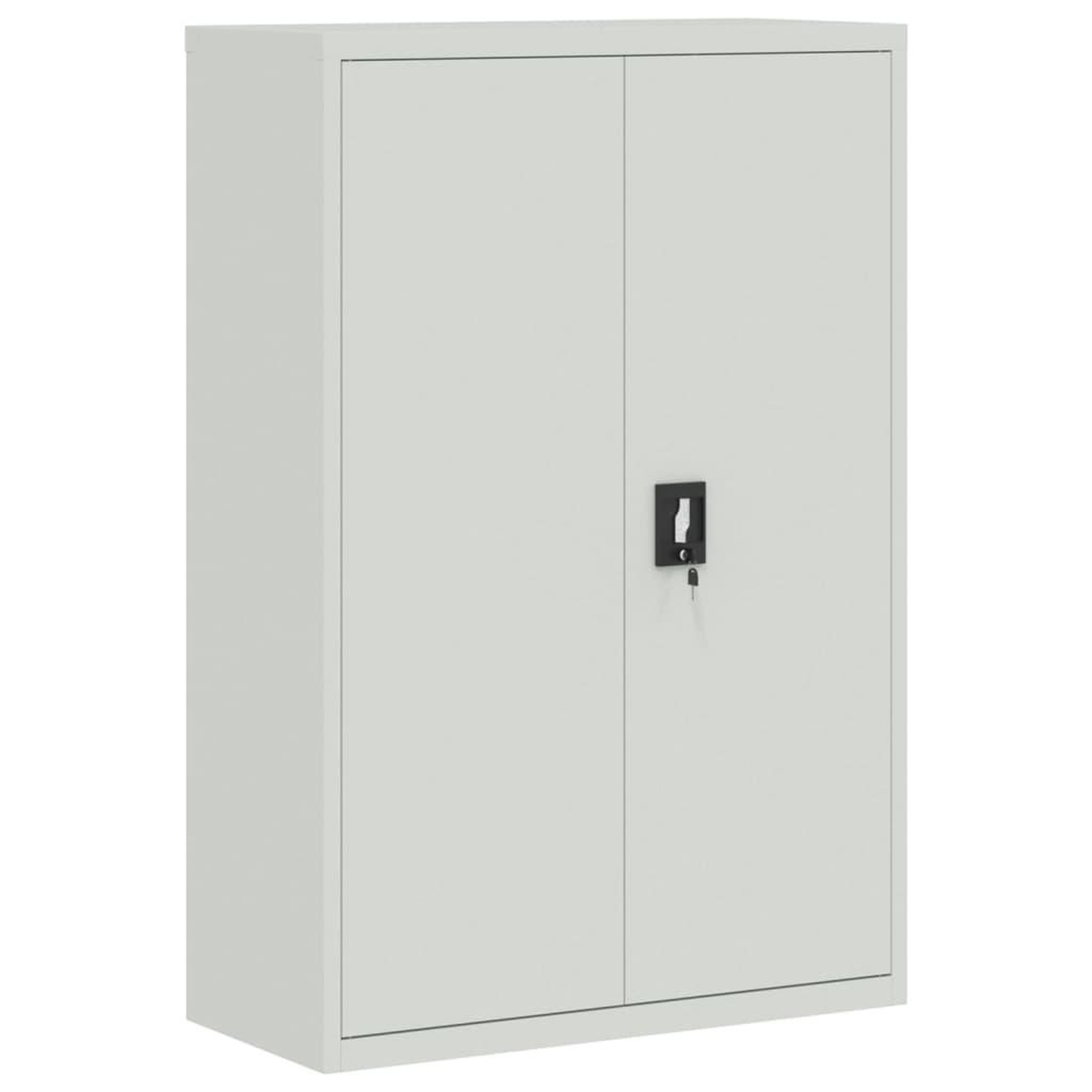 Voir la diapositive 2 : VIDAXL Armoire de bureau 90x40x140 cm Acier Gris