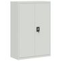 Voir la diapositive 2 : VIDAXL Armoire de bureau 90x40x140 cm Acier Gris