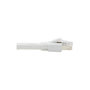 Voir la diapositive 3 : Eaton Câble Ethernet 0.91M Droit CAT8 Blanc