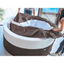 Voir la diapositive 6 : Netspa Spa portable semi-rigide Vita Premium rond Bulles 4-6 places - Netspa