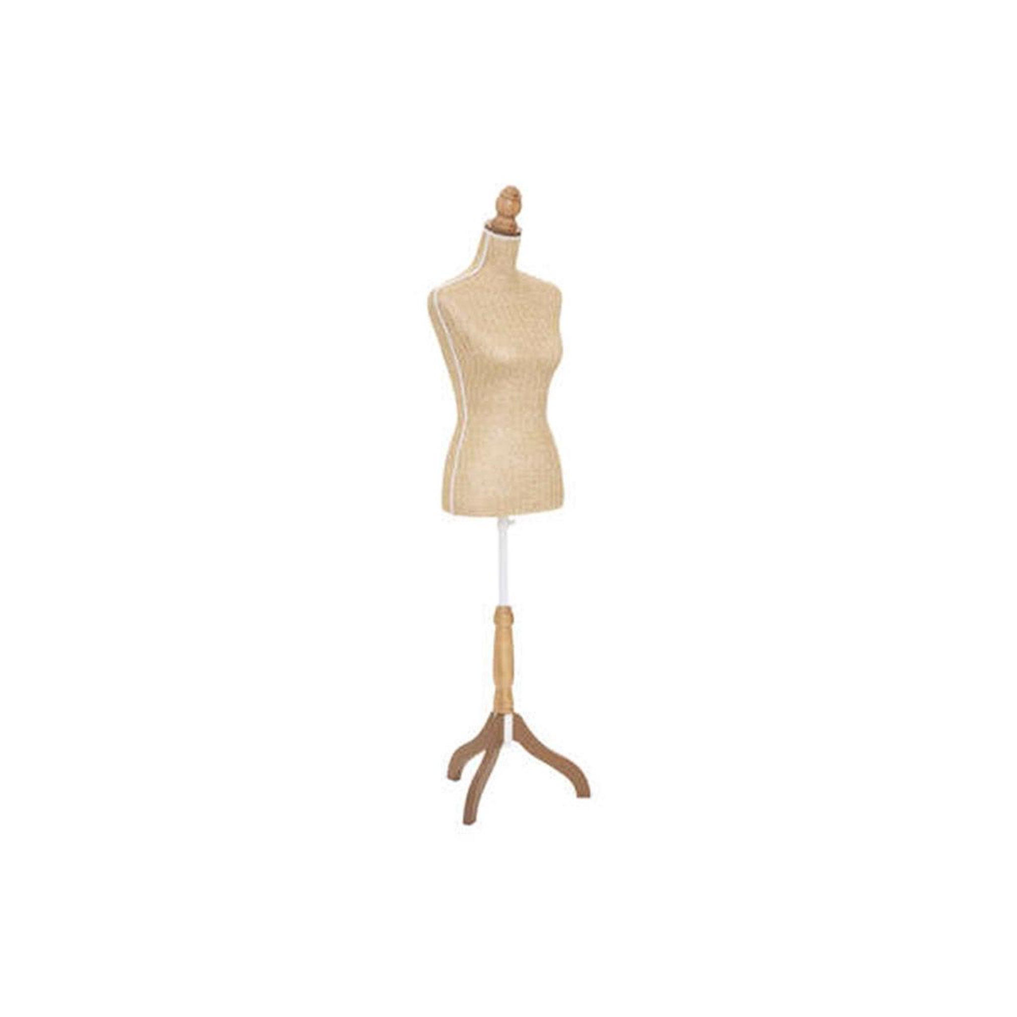 ATMOSPHERA Mannequin tressé en bois  carmen  160cm beige