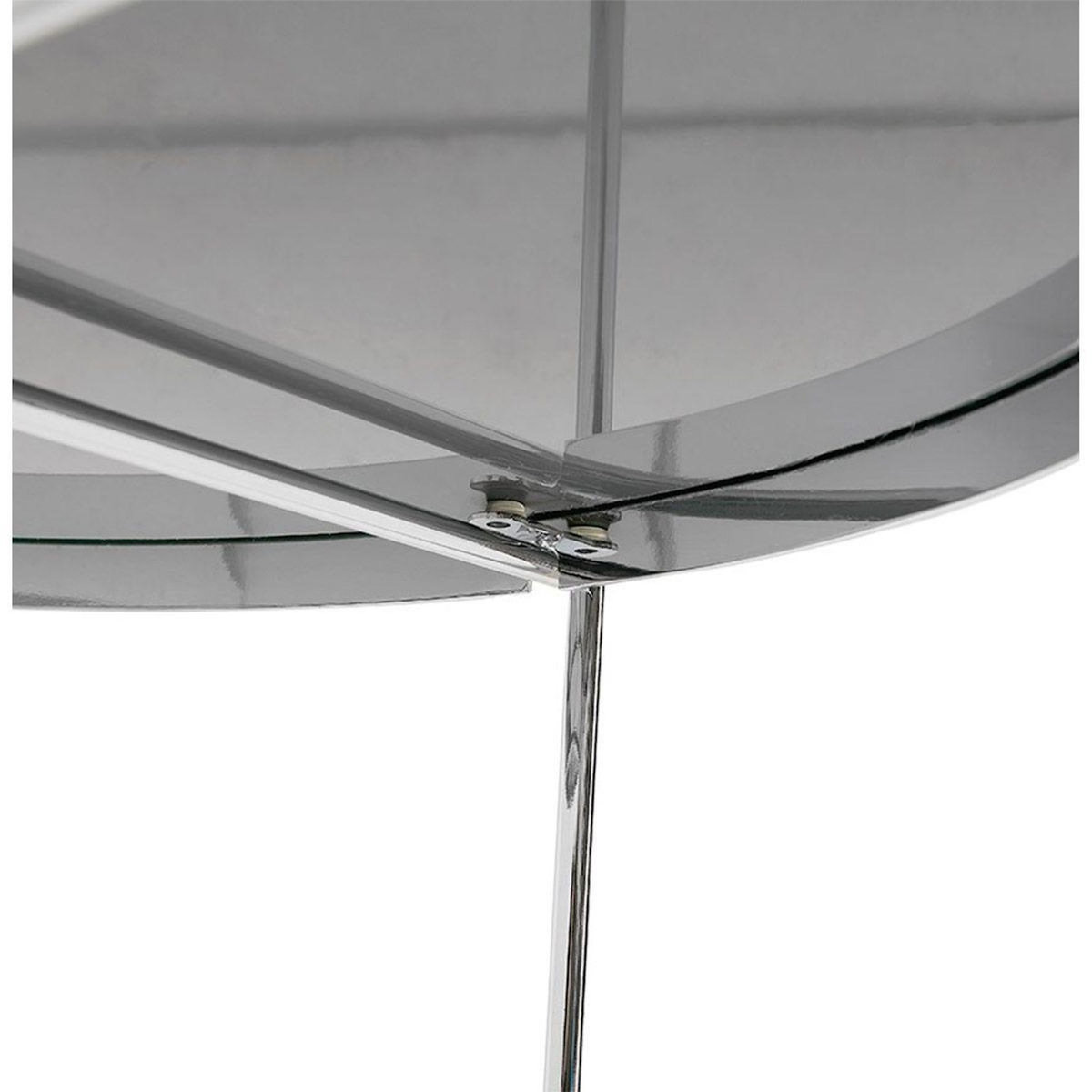 Paris Prix Table Basse Design en Verre  Rona  83cm Chromé