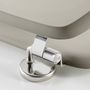 Voir la diapositive 5 : Paris Prix Abattant WC  Matteis  46cm Taupe