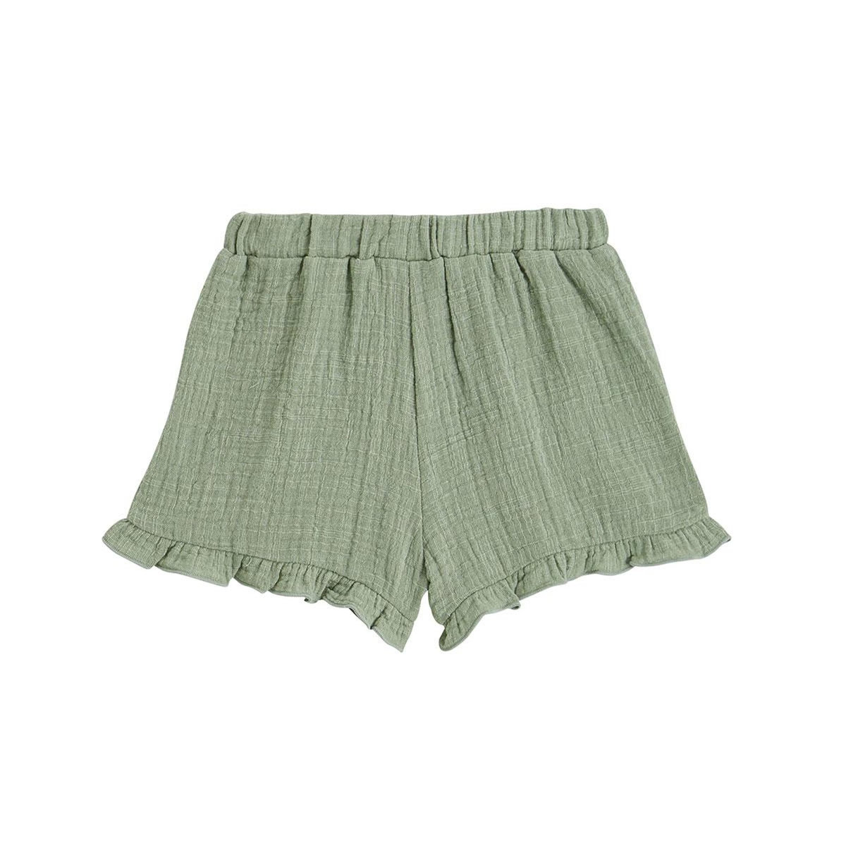 Petit Béguin Short enfant en gaze de coton Anaelle
