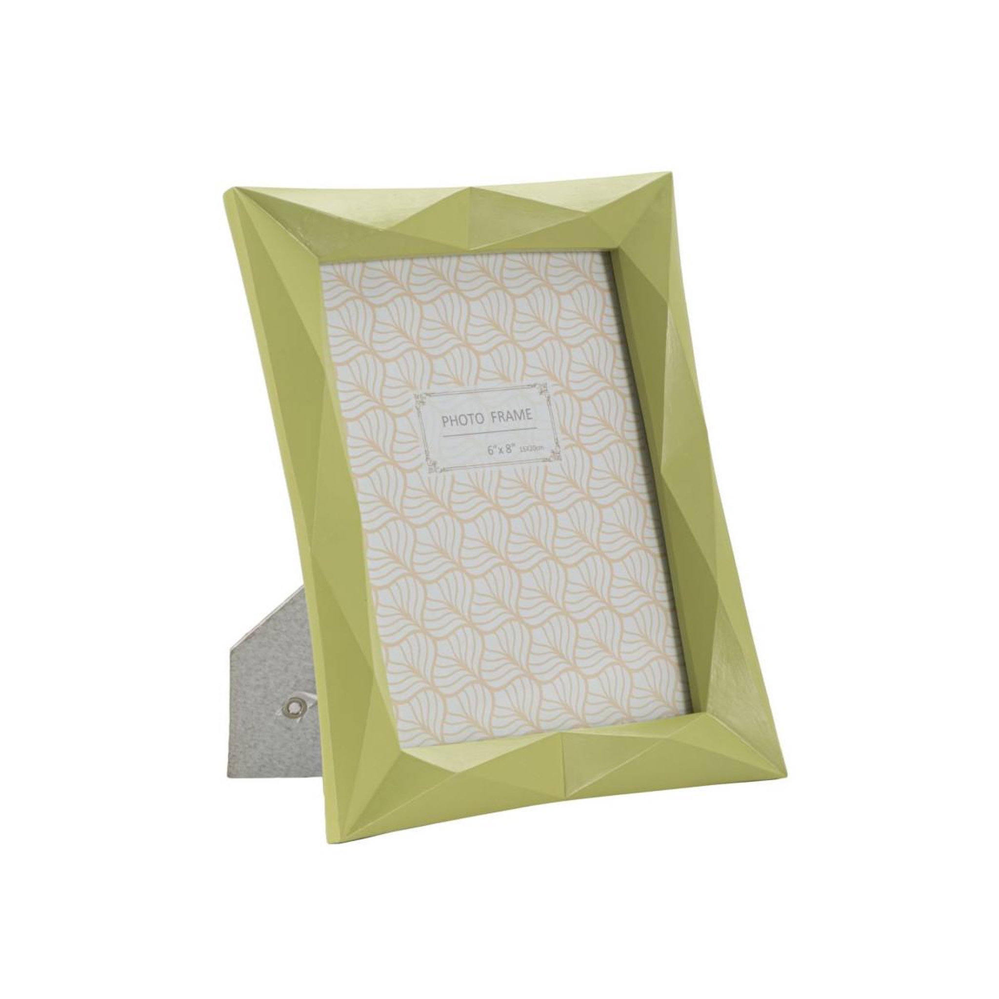 Paris Prix Cadre photo déco en résine  greeny  15x20cm vert