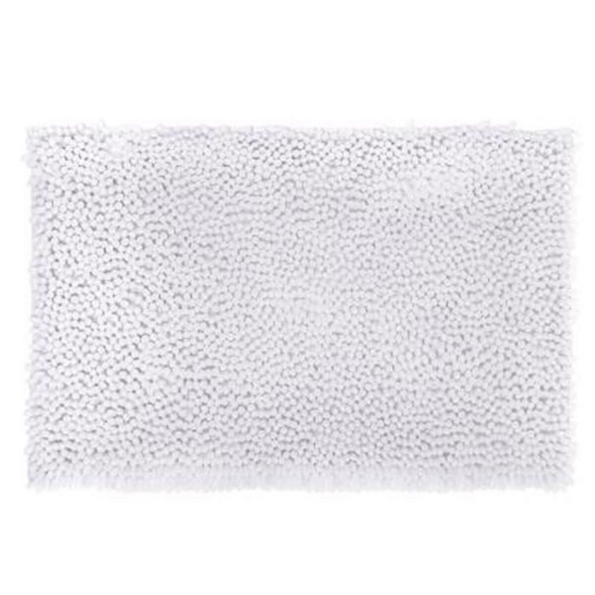 FIVE Tapis de Salle De Bain Maxi  Chenille  50x80cm Blanc