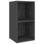 Voir la diapositive 4 : VIDAXL Ensemble de meubles TV 4 pcs Gris Bois d'ingenierie