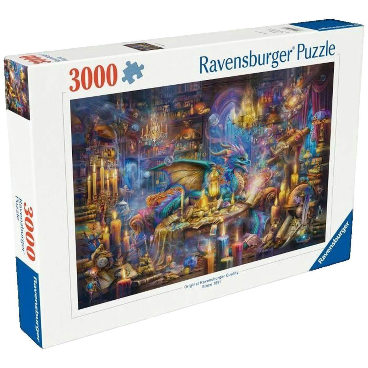 RAVENSBURGER Puzzle Ravensburger Bibliothèque du Dragon 3000 pièces