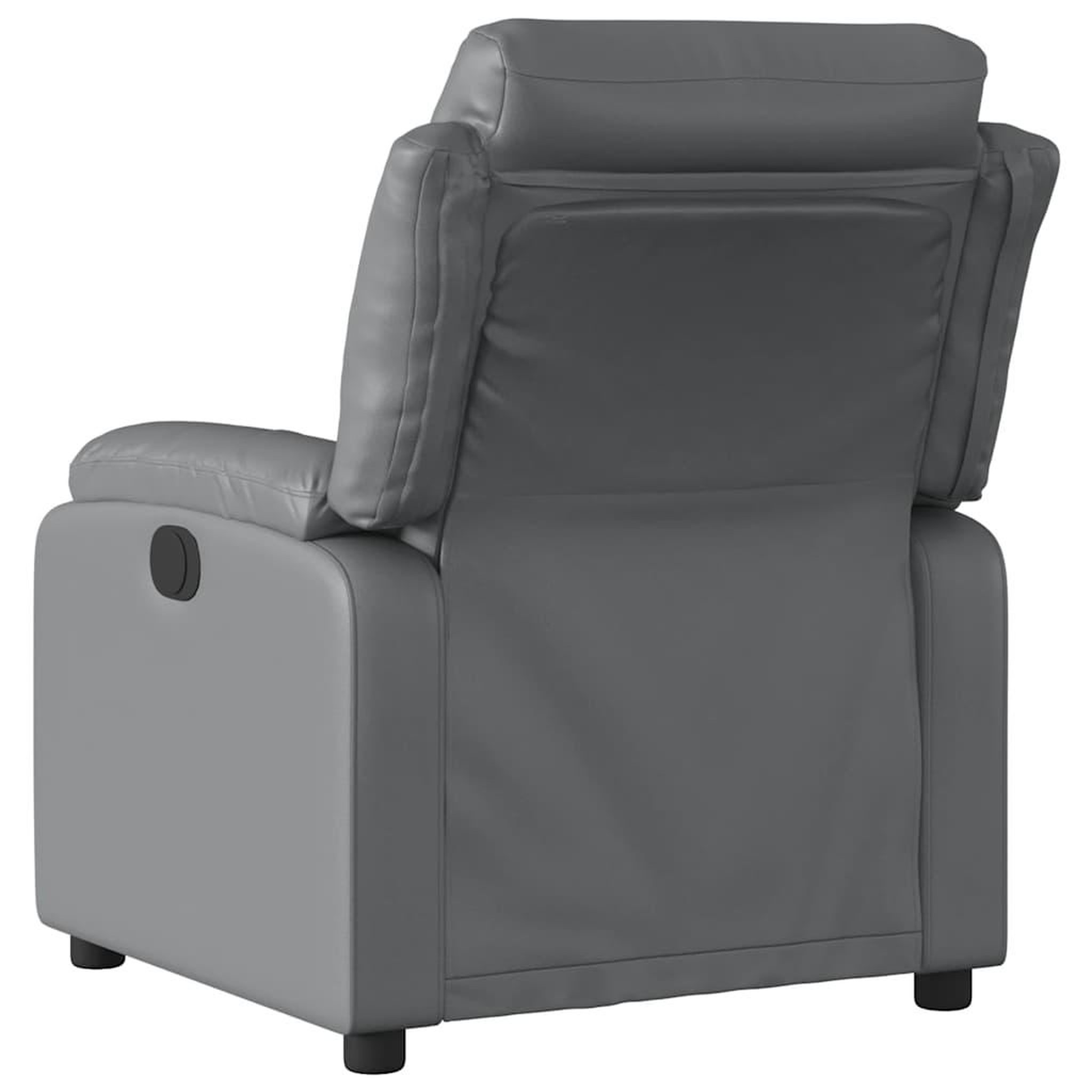 Voir la diapositive 5 : VIDAXL Fauteuil de massage inclinable Gris Similicuir
