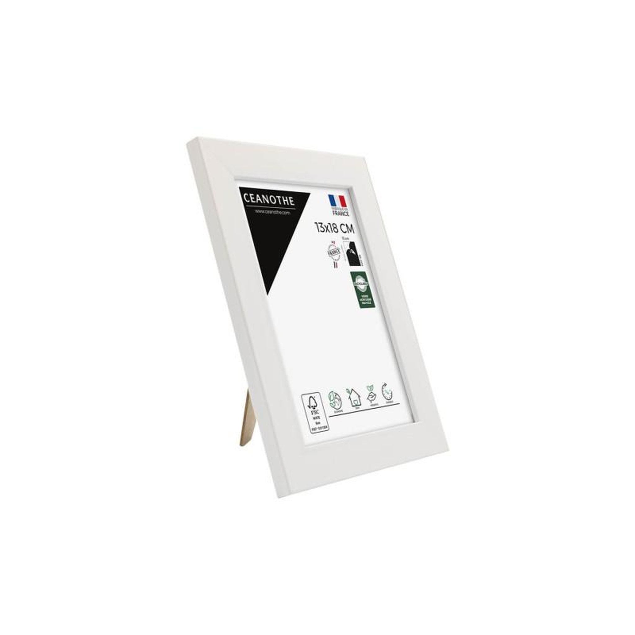 Voir la diapositive 2 : CEANOTHE Cadre Ceanothe CADRE 13X18 ETERNEL BLANC