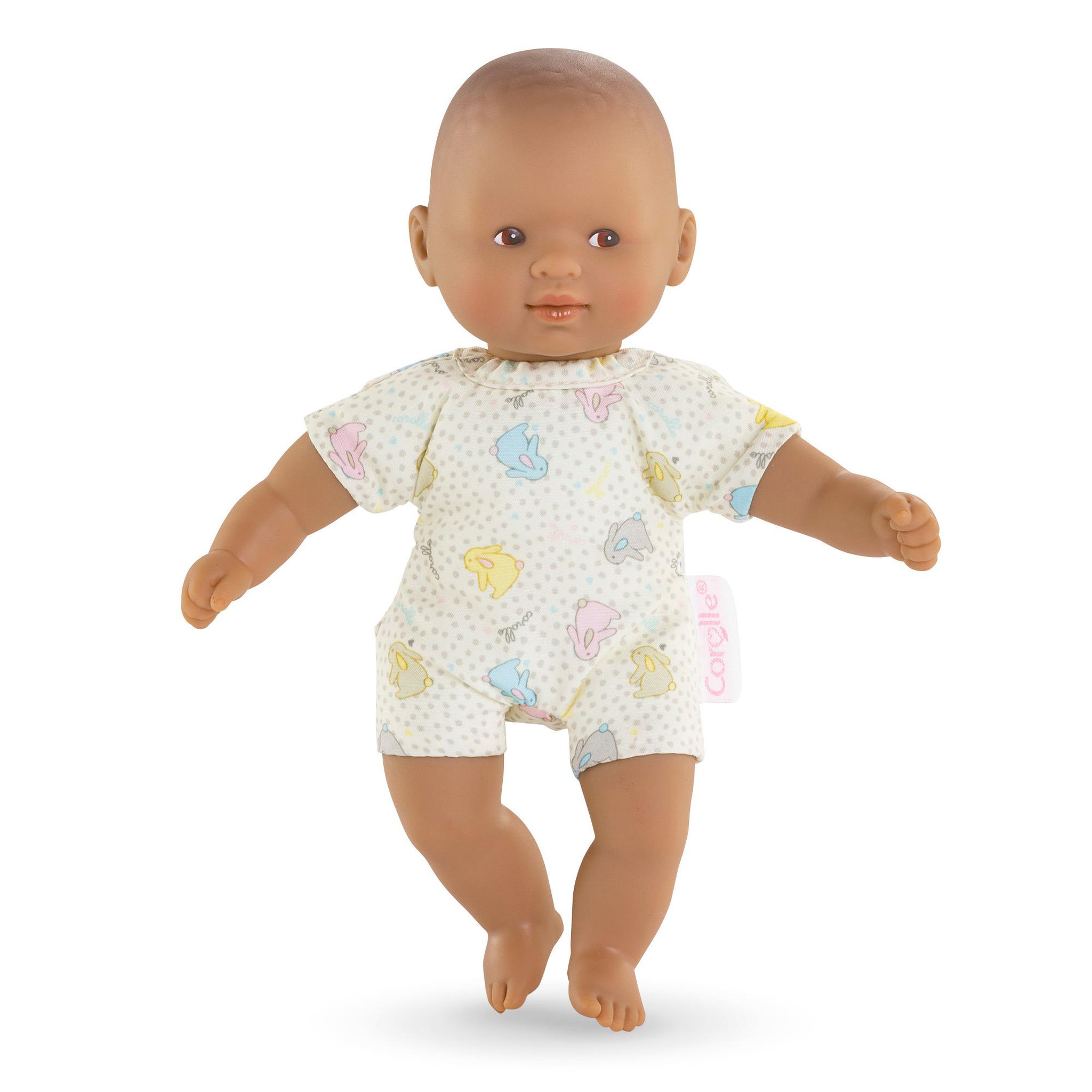 Voir la diapositive 3 : Corolle Poupon Mini Calin Lapins Yeux Marron
