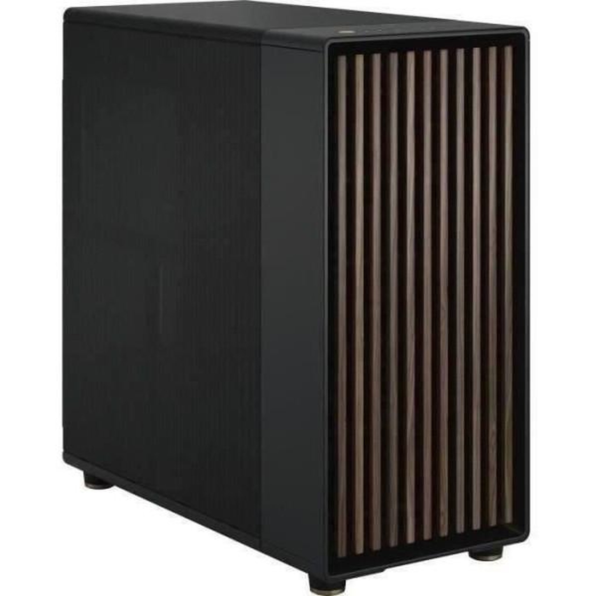 Fractal Design Boîtier PC - FRACTAL DESIGN - North XL Charcoal Black - FD-C-NOR1X-01 - E-ATX - Design élégant en bois et en alliage
