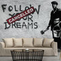 Voir la diapositive 1 : Paris Prix Papier Peint  Dreams Cancelled Banksy