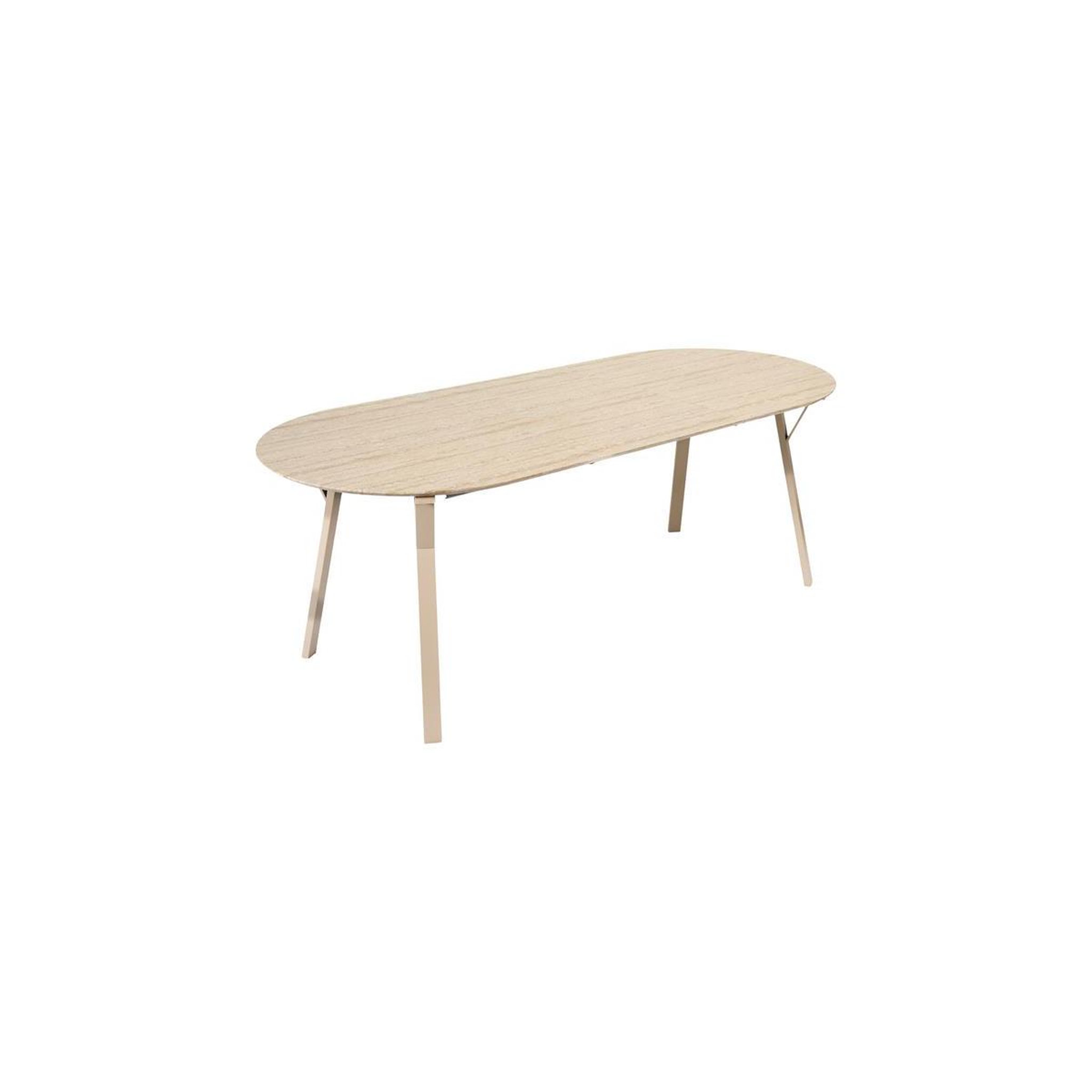 Voir la diapositive 6 : The Home Deco Factory Table à manger extensible  terra nova  150-210cm beige