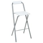 ATMOSPHERA Chaise de bar pliante Louna. Coloris disponibles : Noir