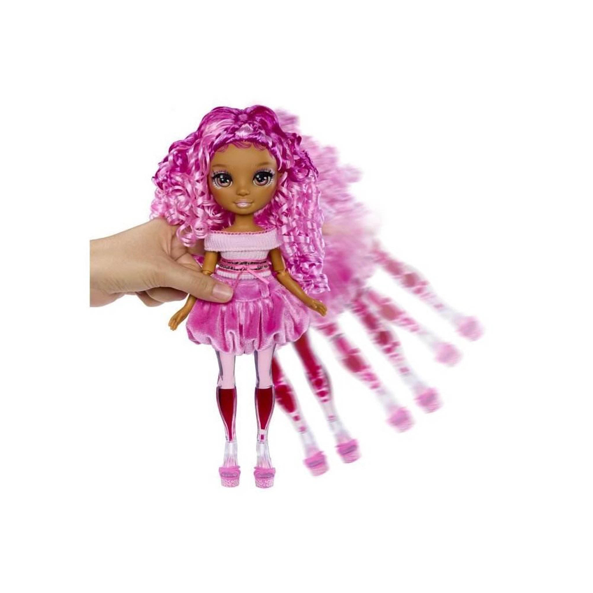 Voir la diapositive 5 : Rainbow Rainbow High Sparkle & Shine Doll- Pink