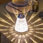 Voir la diapositive 3 : Lumisky Lampe de table GLOWY Gris Plastique H16cm