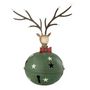 Voir la diapositive 1 : Paris Prix Décoration de Noël  Renne Clochette  27cm Vert