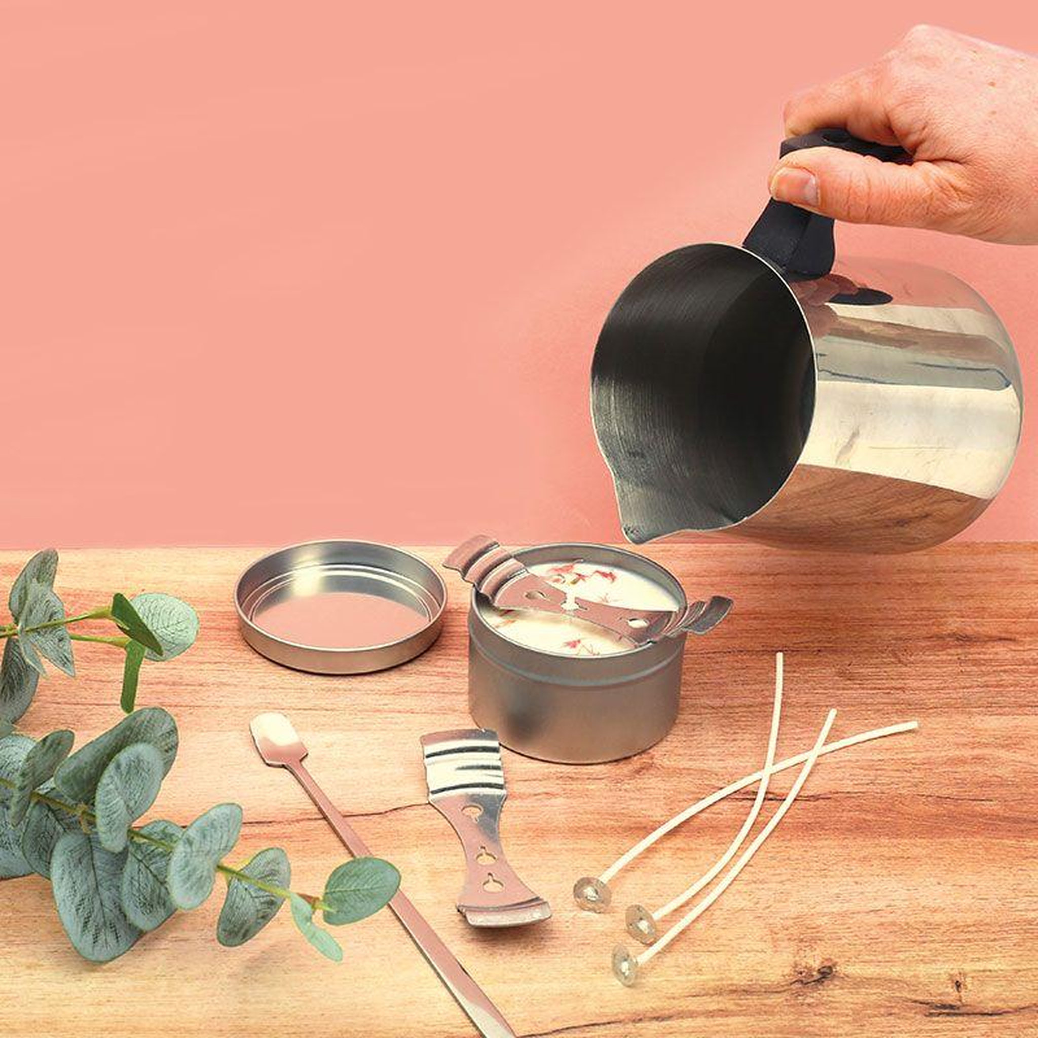 Voir la diapositive 3 : Graine créative Kit DIY outils et accessoires pour bougies