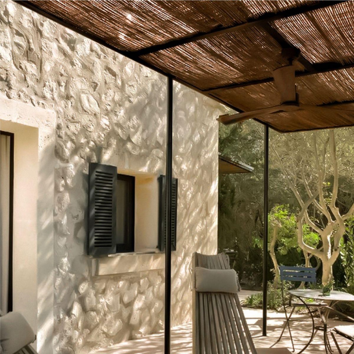 LINXOR Canisse, brise vue occultant en osier naturel