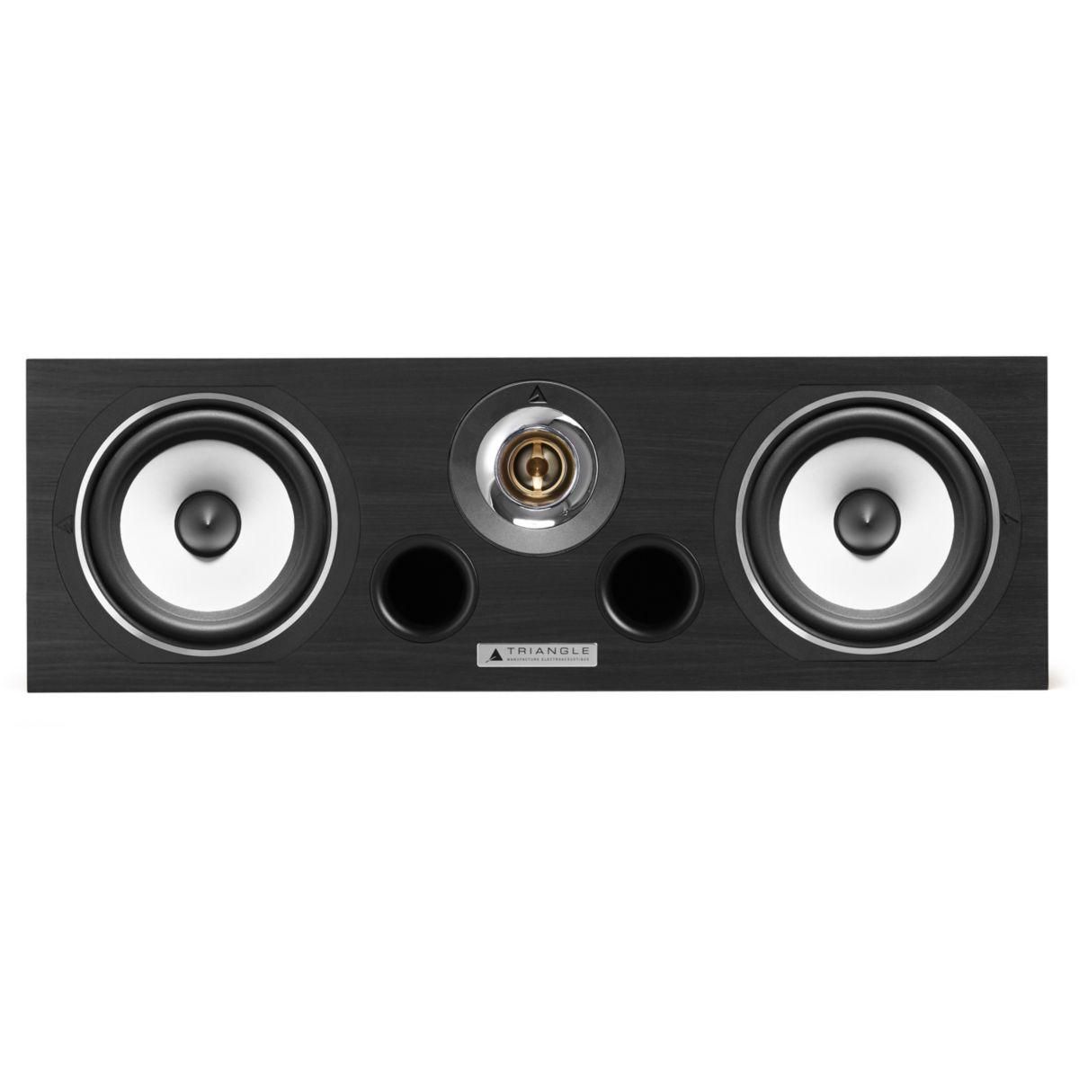 Triangle Enceinte centrale VOCE ESPRIT EZ BOIS NOIR