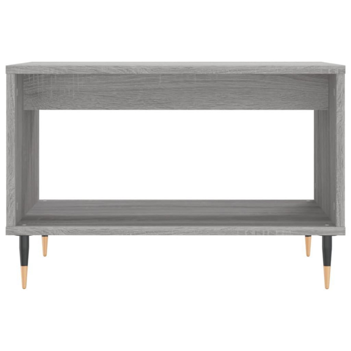 VIDAXL Table basse sonoma gris 60x50x40 cm bois d'ingenierie