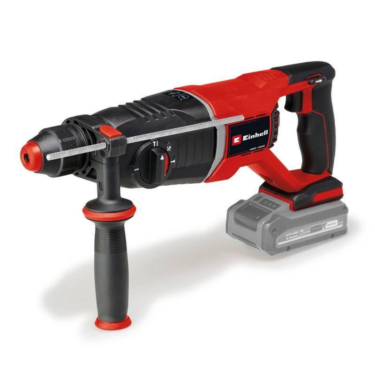 Einhell Marteau perforateur sans fil TP-HD 18/26 D Li BL - Solo