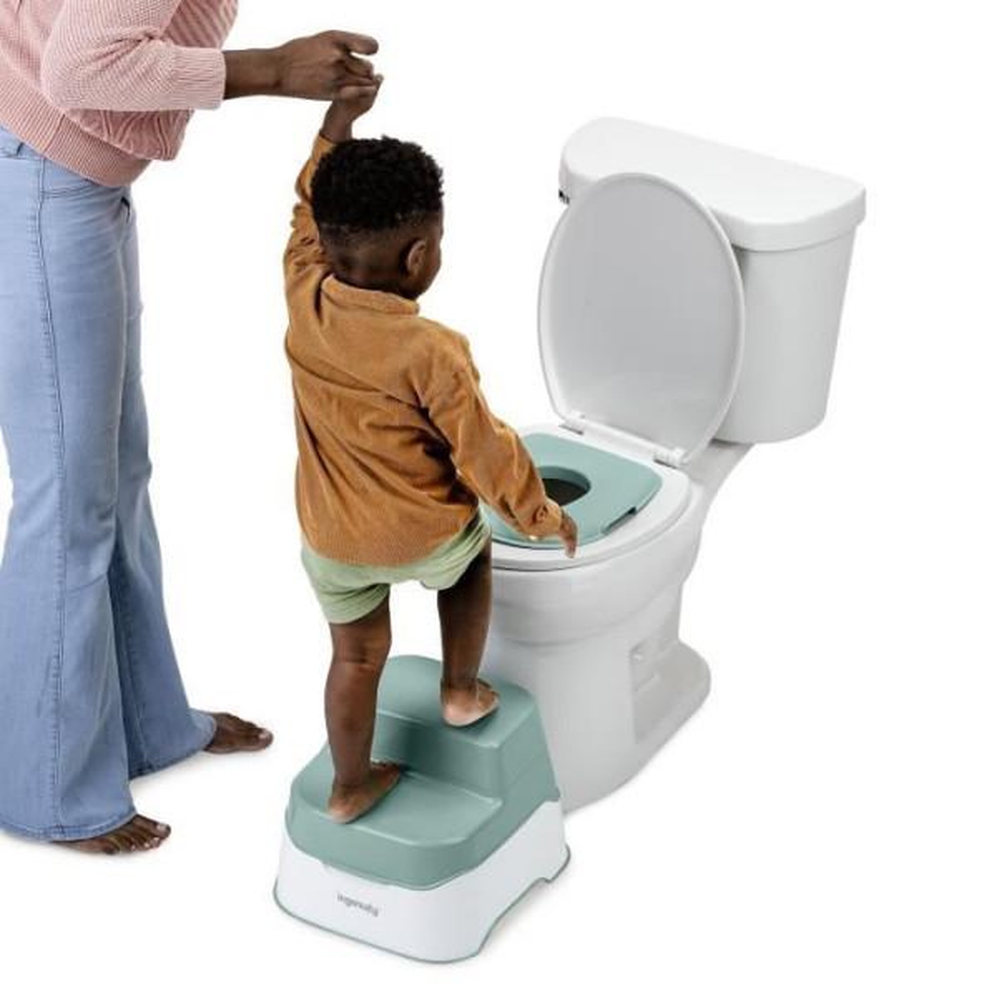 MARKET24 INGENUITY Pot, réducteur de toilette et marche pied 3 en 1